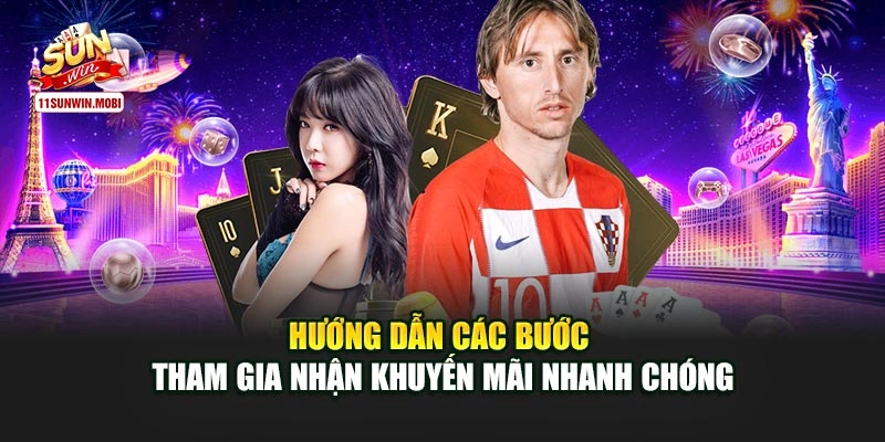 Hướng dẫn các bước tham gia nhận khuyến mãi nhanh chóng