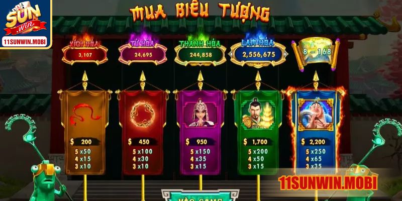 Những ký hiệu nổi bật trong tựa game nổ hũ