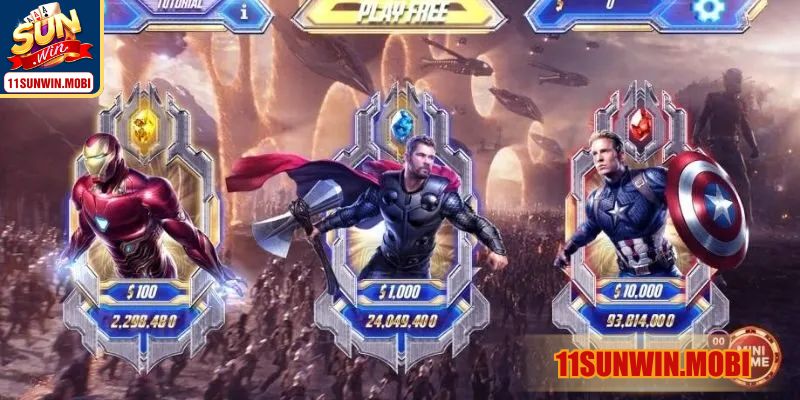 Một số biểu tượng nổi bật trong game quay hũ anh hùng